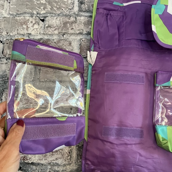 Travel/makeup/curling iron travel bag. Holds so much and very compact to pack - Picture 5 of 8